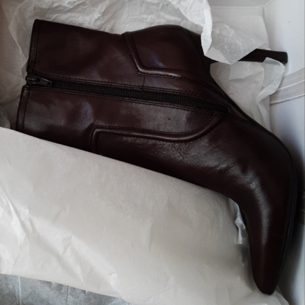 Leather Booties - Picture 8 of 16